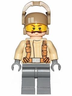LEGO Minifigure -- Resistance Trooper - Moustache (75131)-Star Wars / Star Wars Episode 7 -- SW0696 -- Creative Brick Builders